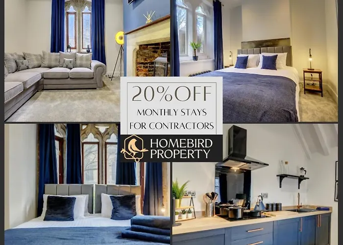 Large 6bdr House By Homebird Management Short Lets & Serviced With Secured Parking & Garden Area